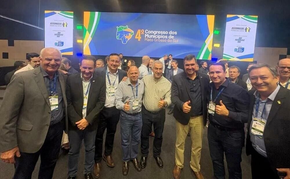 Imagem de compartilhamento para o artigo Ivan Xixi participa de congresso estadual e busca novas parcerias para Paraíso das Águas da MS Todo dia